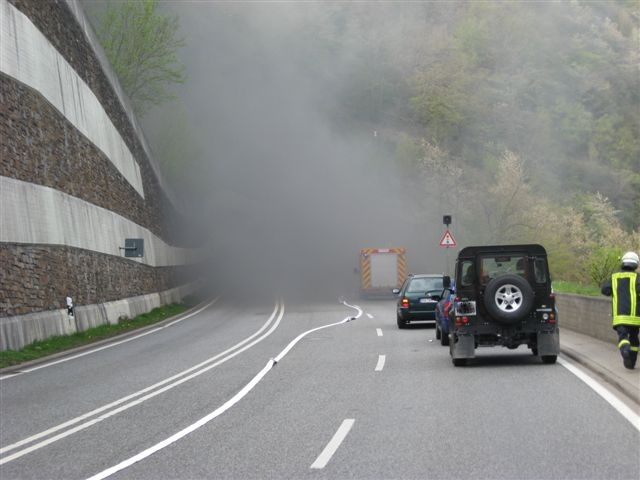 Brand Ditchhard-Tunnel